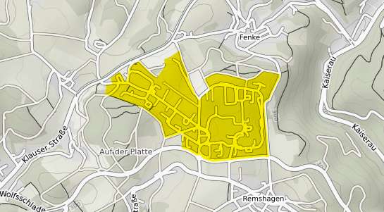 Immobilienpreisekarte Lindlar Industriepark Klause